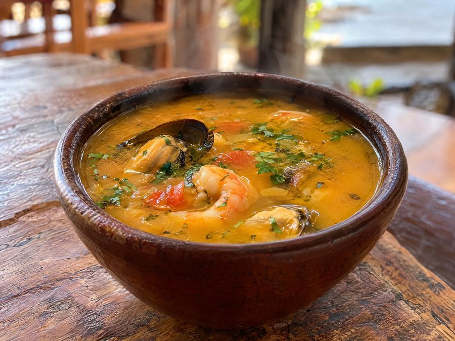 Caldinho de marisco