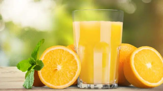 Suco natural de laranja